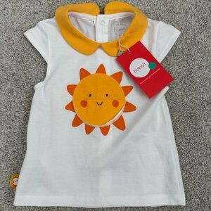 NWT Boboli toddler sunshine top + bloomers